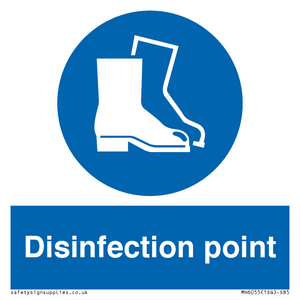 Disinfection point